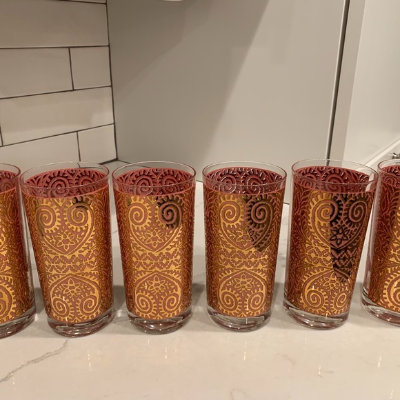 Georges Briard Other - Georges Briard, MCM, Vintage, set of 6 Highball glasses,